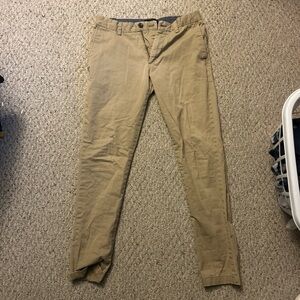 Banana Republic Tan Chinos Classic Straight-Leg